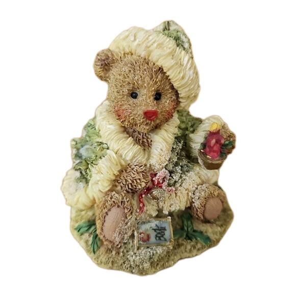 K's Collection & Heart Patch Place Holiday Teddy Bears Christmas Sled Snow Cloth - Picture 15 of 16